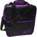 Rev Single Tote Purple/Black