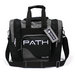 Pyramid Path Single Deluxe Tote Black/Silver