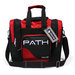 Path Single Deluxe Tote Black/Red