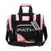 Path Single Deluxe Tote Black/Pink Black Light Responsive