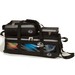 Linds Triple Tote Roller Plus Black/Silver